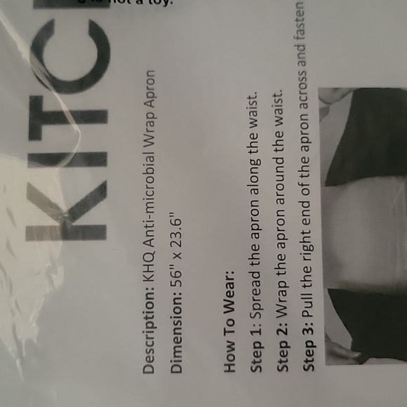 Wrap Apron/Lid Holder Bundle - Picture 4 of 7